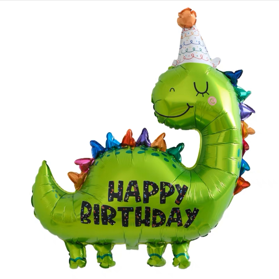 Dinosaur Party Hat Happy Birthday Super Shape Mylar Balloon Singapore